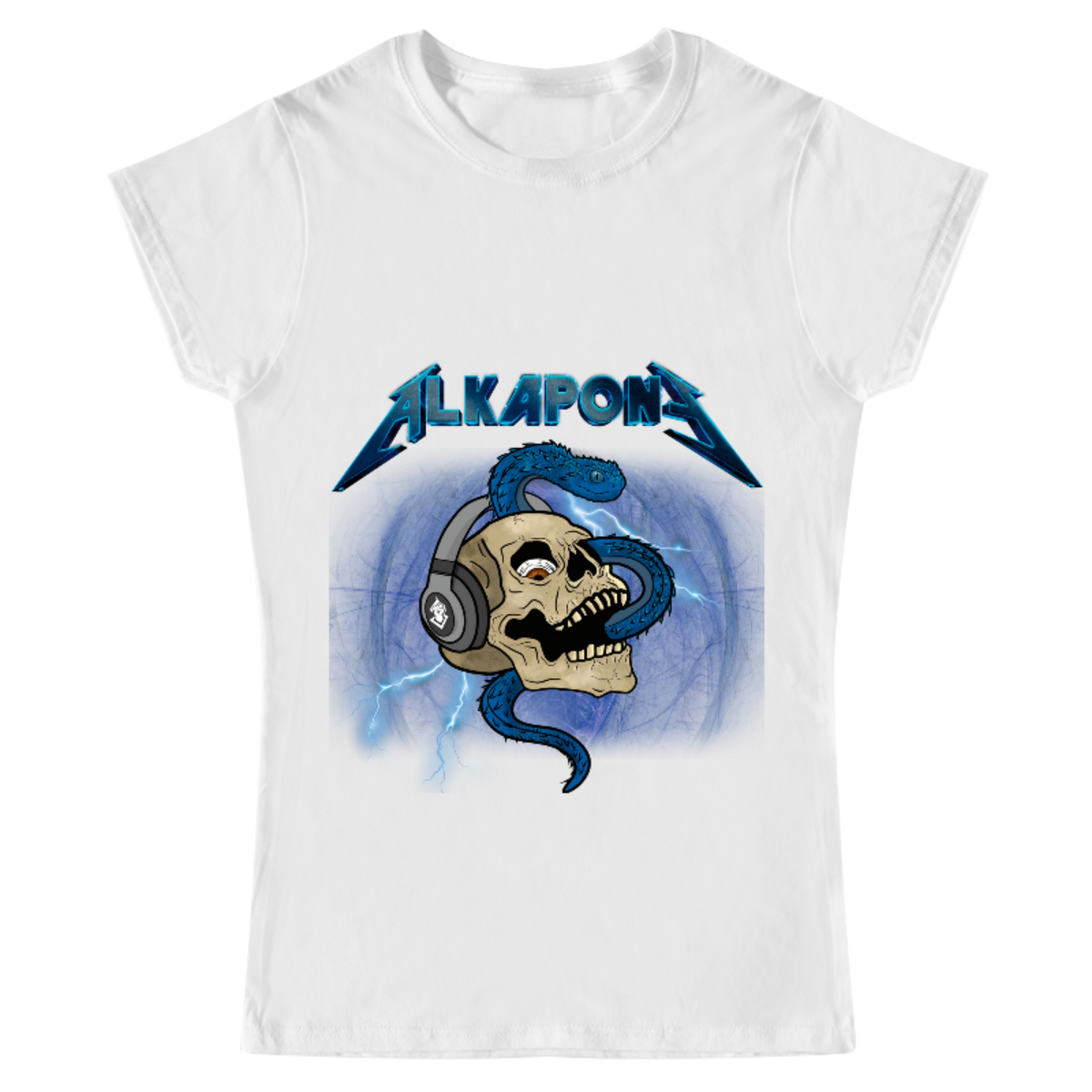 Metalica rayo con craneo alkapone
