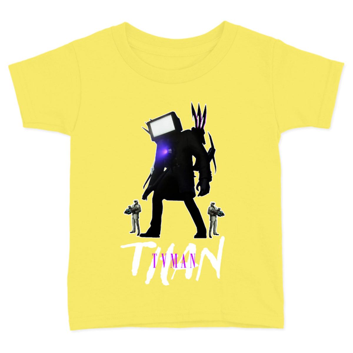 PLAYERA PARA NIÑOS UNISEX SKIBIDI TOILET TITAN SPEAKER TVMAN