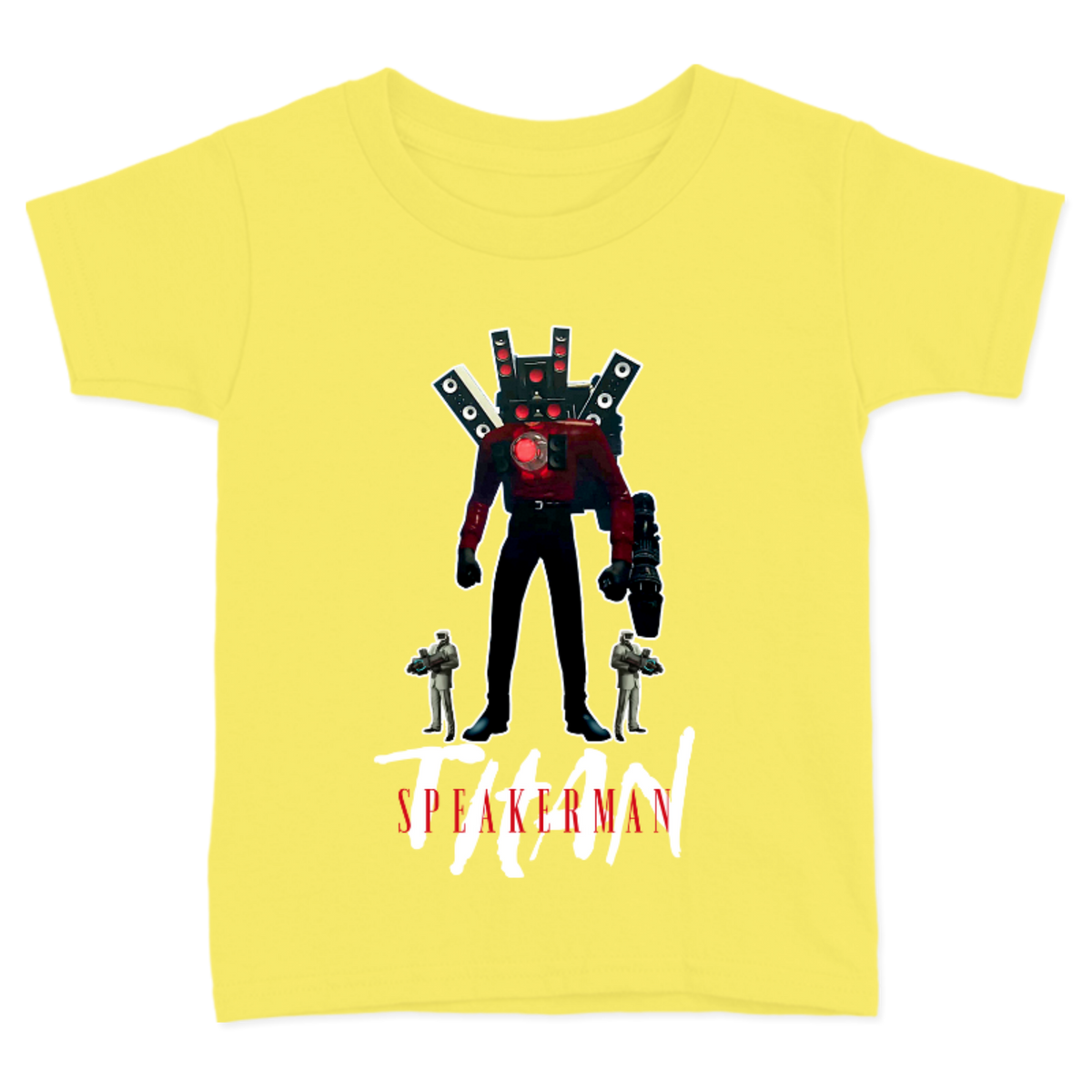PLAYERA PARA NIÑOS UNISEX SKIBIDI TOILET TITAN SPEAKERMAN