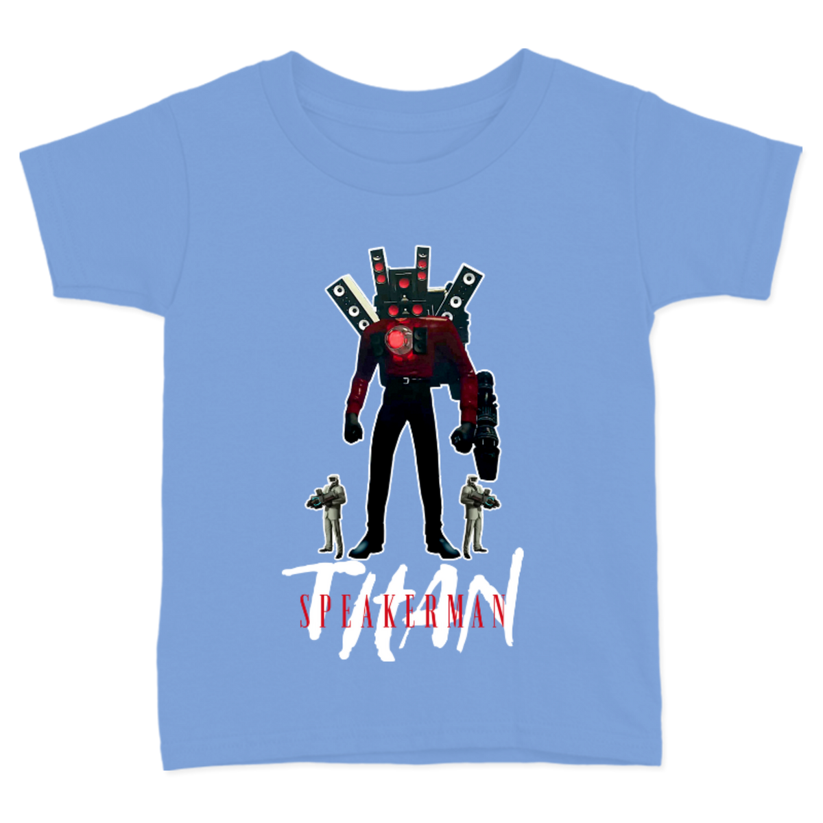 PLAYERA PARA NIÑOS UNISEX SKIBIDI TOILET TITAN SPEAKERMAN