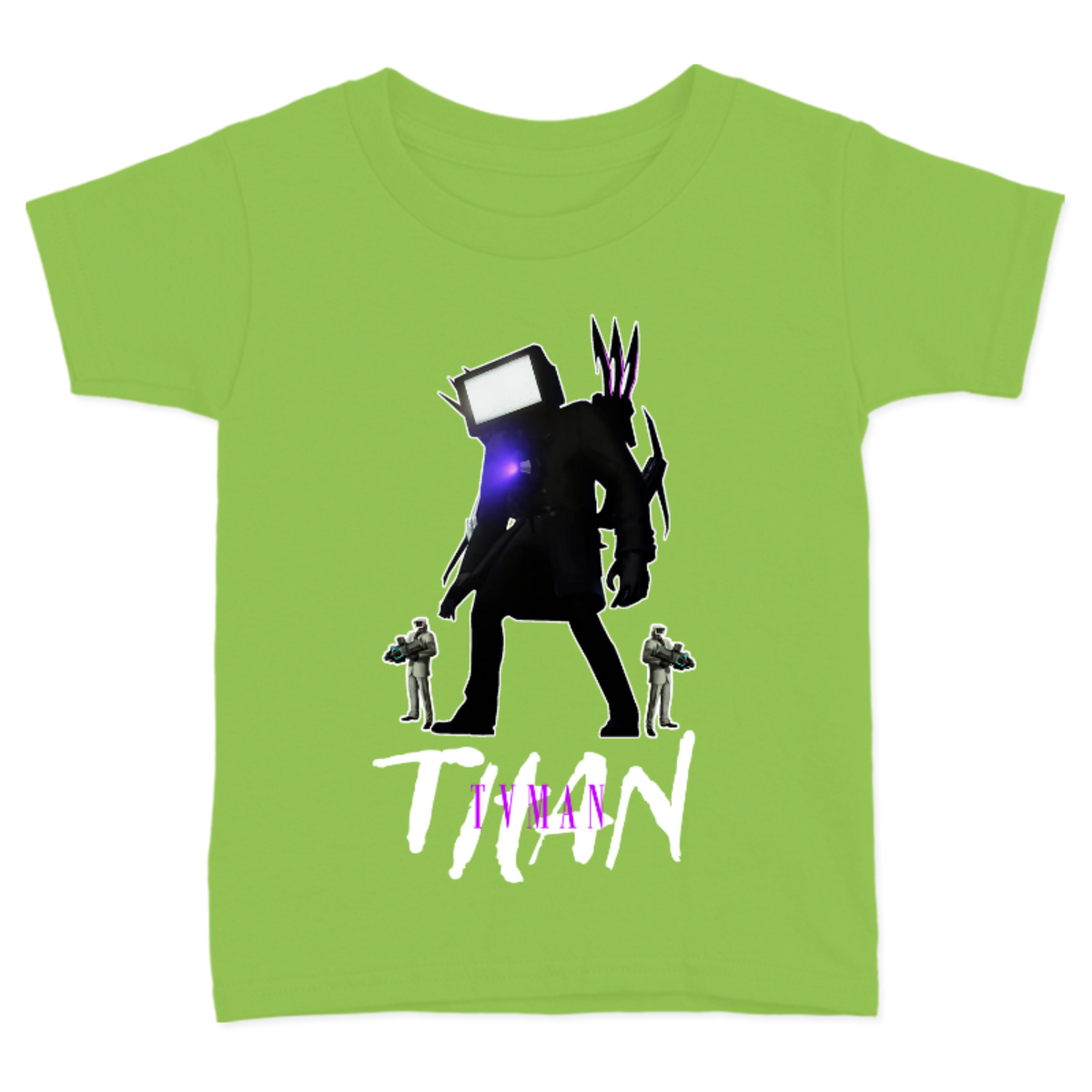 PLAYERA PARA NIÑOS UNISEX SKIBIDI TOILET TITAN SPEAKER TVMAN