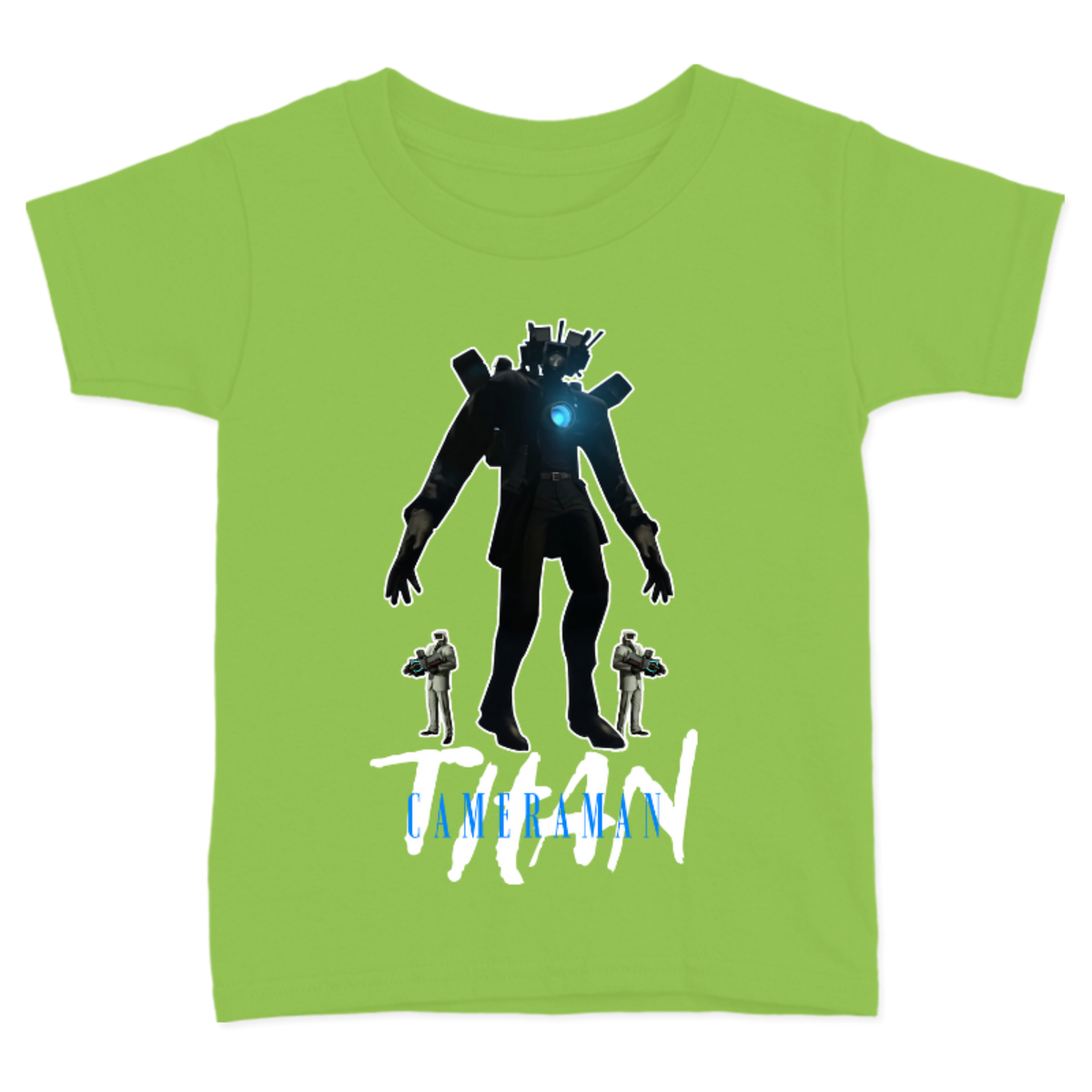 PLAYERA PARA NIÑOS UNISEX SKIBIDI TOILET TITAN CAMERAMAN