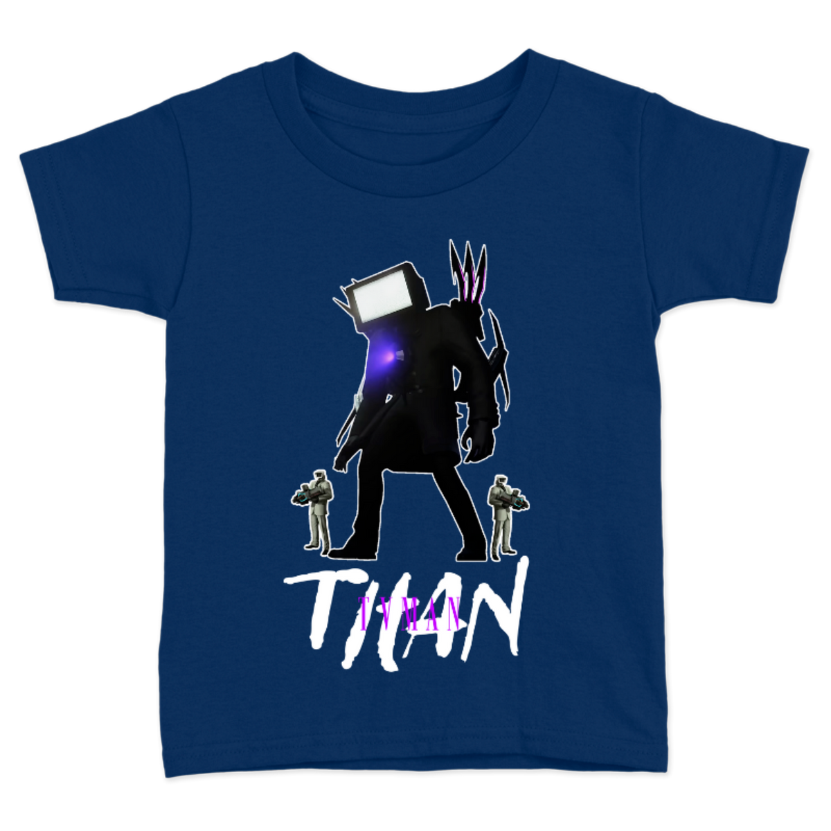 PLAYERA PARA NIÑOS UNISEX SKIBIDI TOILET TITAN SPEAKER TVMAN