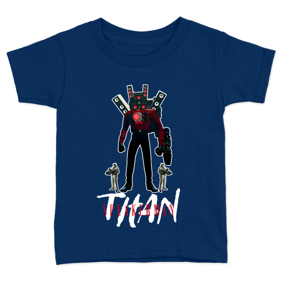 PLAYERA PARA NIÑOS UNISEX SKIBIDI TOILET TITAN SPEAKERMAN