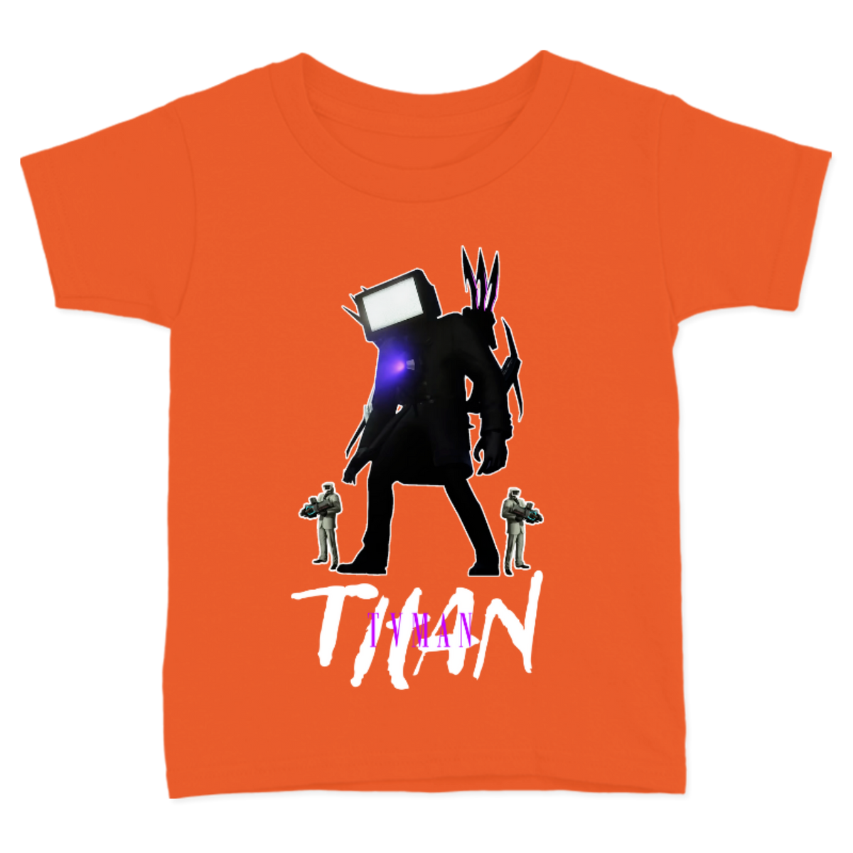 PLAYERA PARA NIÑOS UNISEX SKIBIDI TOILET TITAN SPEAKER TVMAN