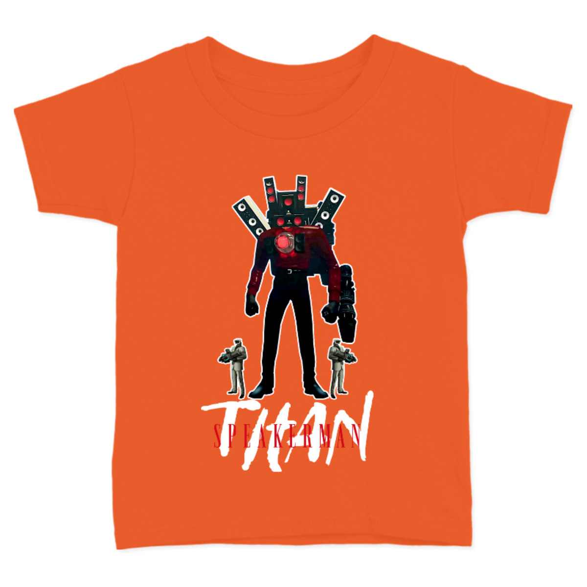 PLAYERA PARA NIÑOS UNISEX SKIBIDI TOILET TITAN SPEAKERMAN