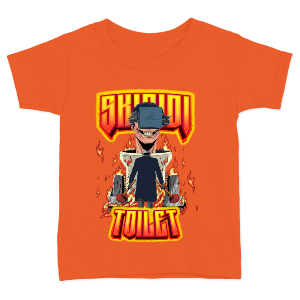 PLAYERA PARA NIÑOS UNISEX SKIBIDI TOILETS WARS