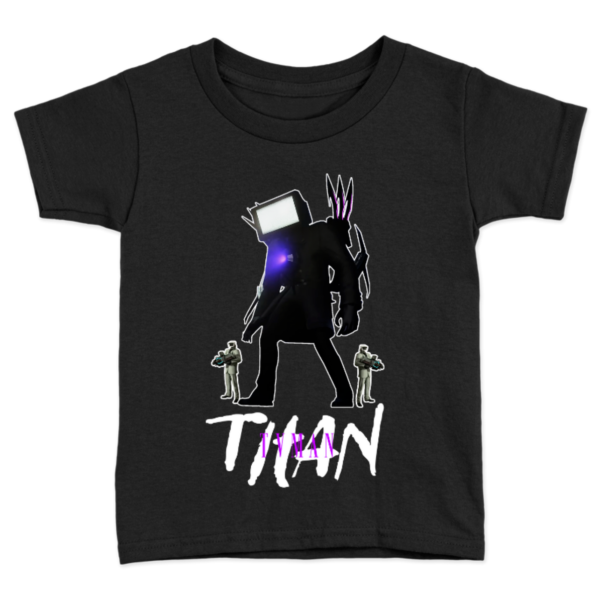 PLAYERA PARA NIÑOS UNISEX SKIBIDI TOILET TITAN SPEAKER TVMAN