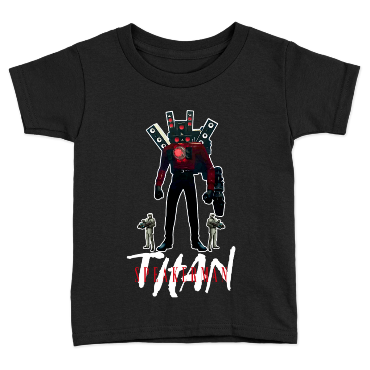 PLAYERA PARA NIÑOS UNISEX SKIBIDI TOILET TITAN SPEAKERMAN
