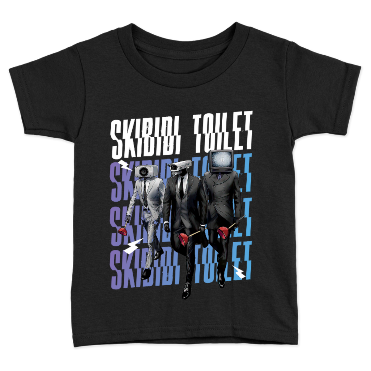 PLAYERA PARA NIÑOS UNISEX SKIBIDI TOILET