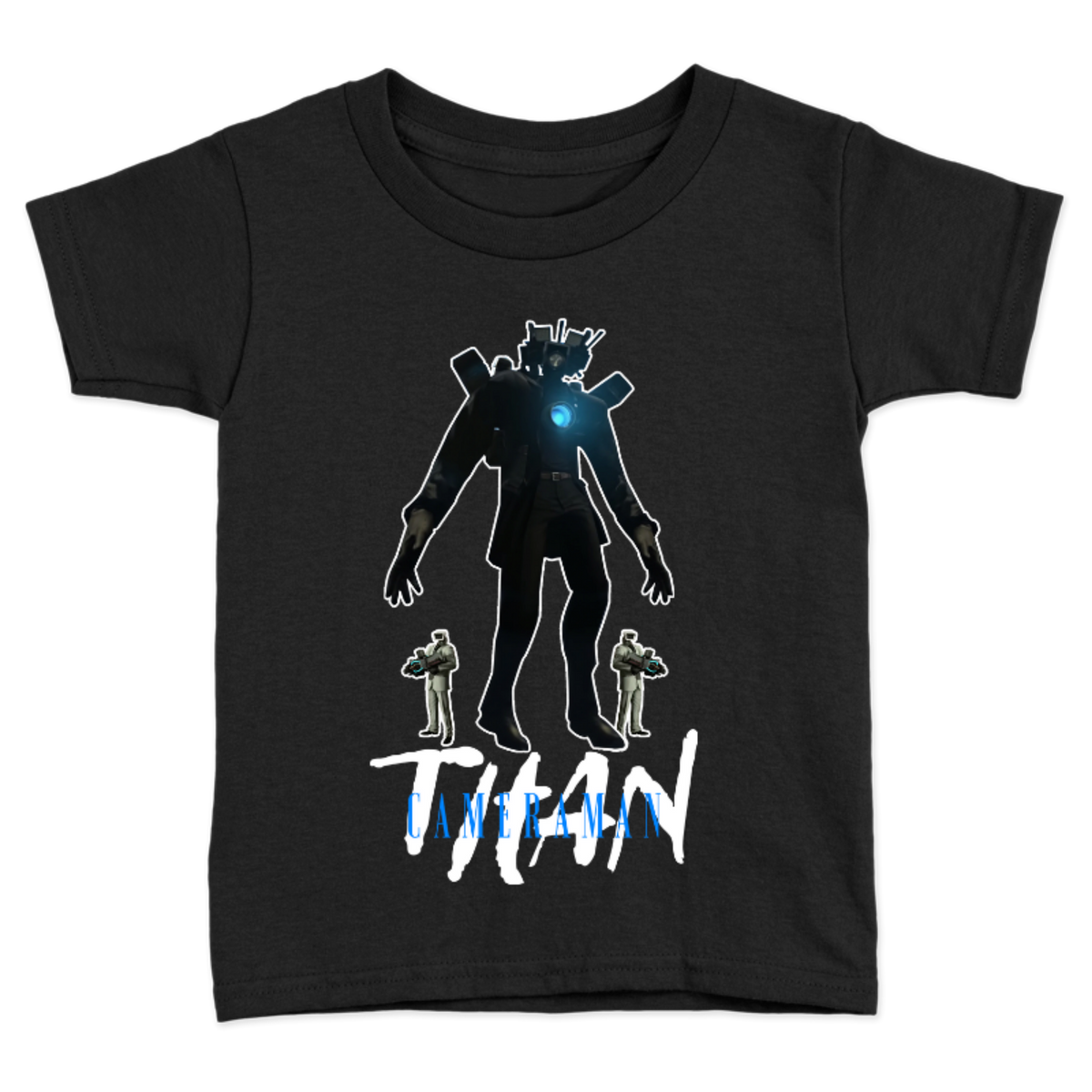 PLAYERA PARA NIÑOS UNISEX SKIBIDI TOILET TITAN CAMERAMAN