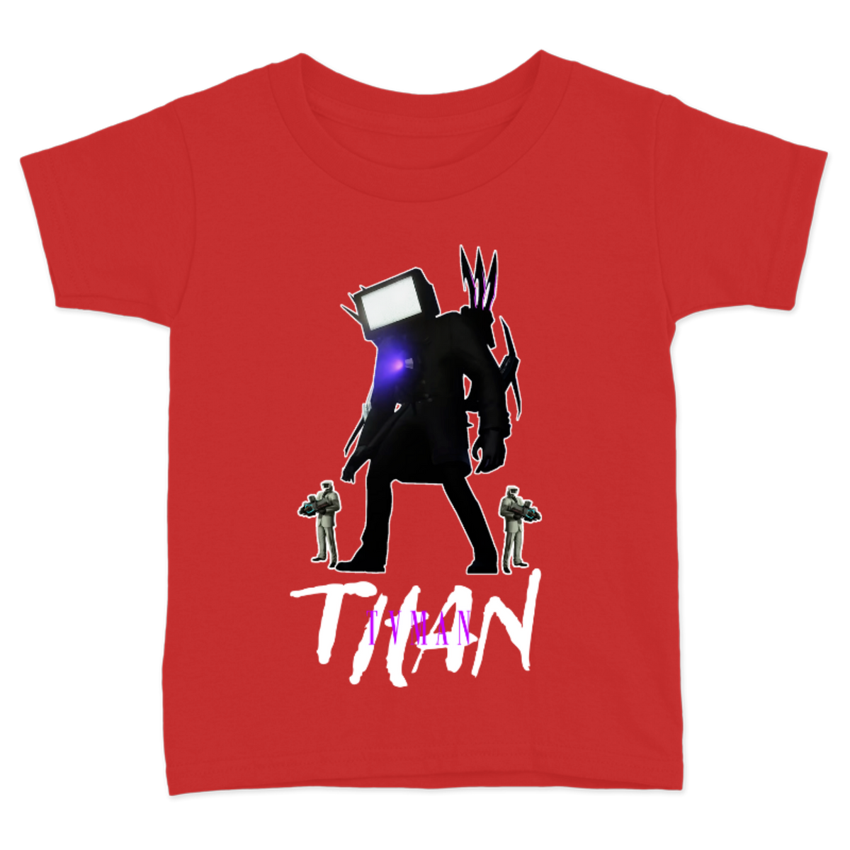 PLAYERA PARA NIÑOS UNISEX SKIBIDI TOILET TITAN SPEAKER TVMAN