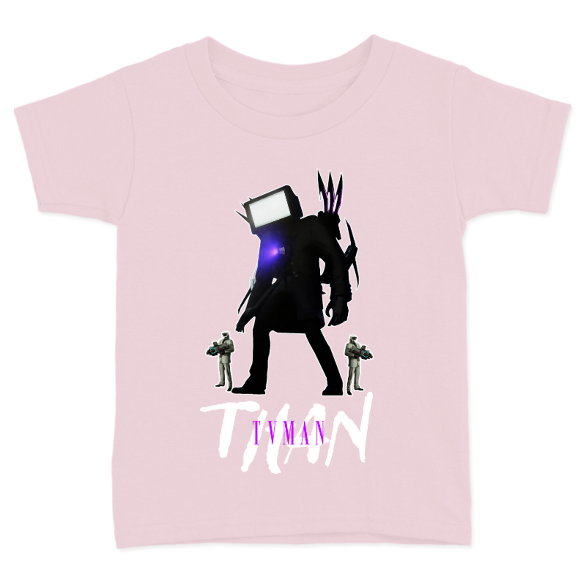 PLAYERA PARA NIÑOS UNISEX SKIBIDI TOILET TITAN SPEAKER TVMAN