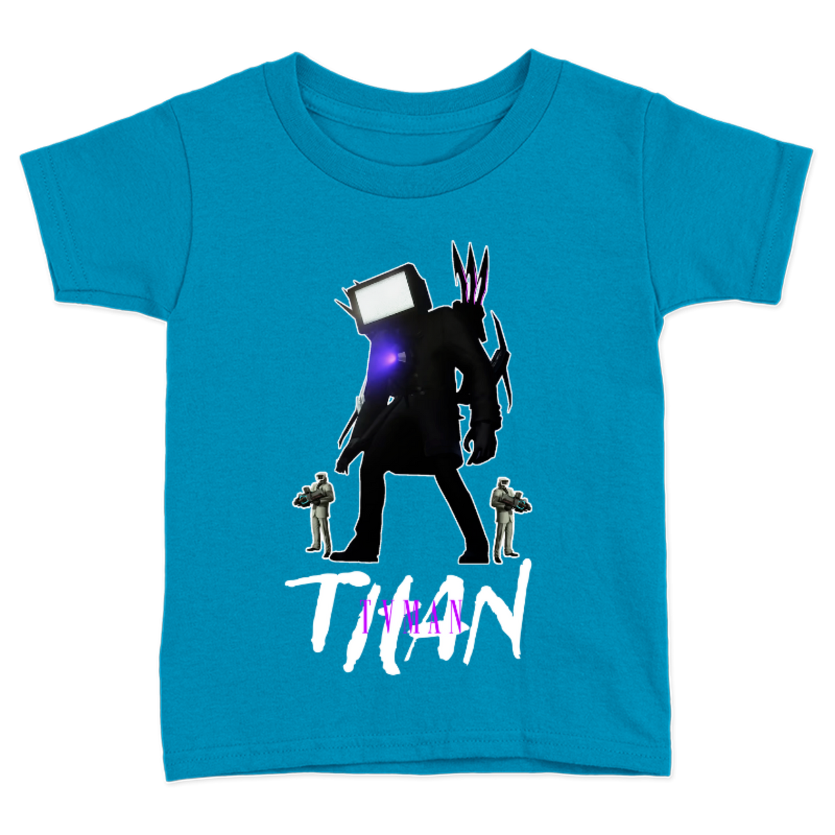 PLAYERA PARA NIÑOS UNISEX SKIBIDI TOILET TITAN SPEAKER TVMAN