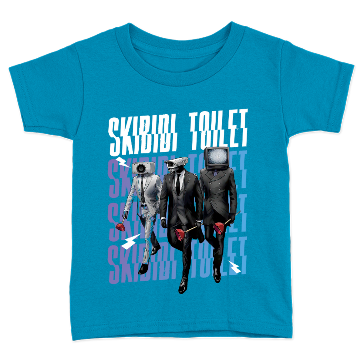 PLAYERA PARA NIÑOS UNISEX SKIBIDI TOILET