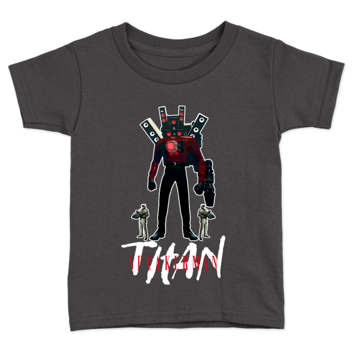 PLAYERA PARA NIÑOS UNISEX SKIBIDI TOILET TITAN SPEAKERMAN