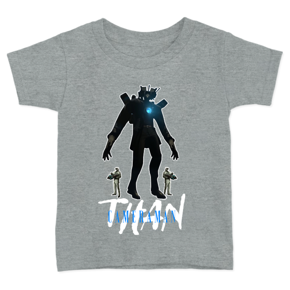 PLAYERA PARA NIÑOS UNISEX SKIBIDI TOILET TITAN CAMERAMAN