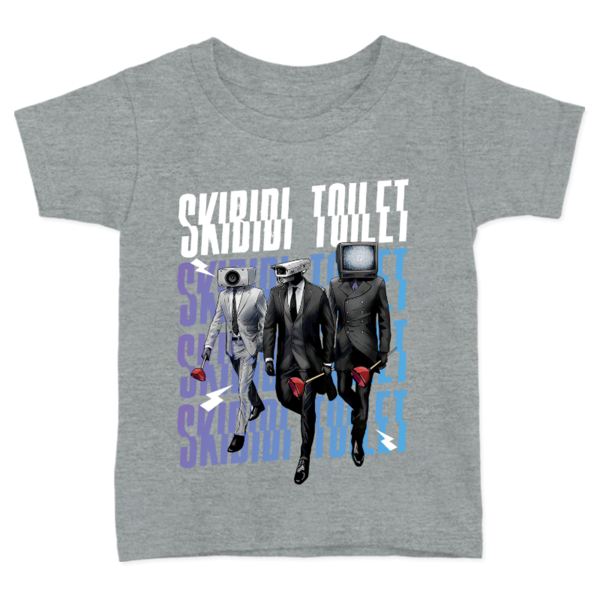 PLAYERA PARA NIÑOS UNISEX SKIBIDI TOILET