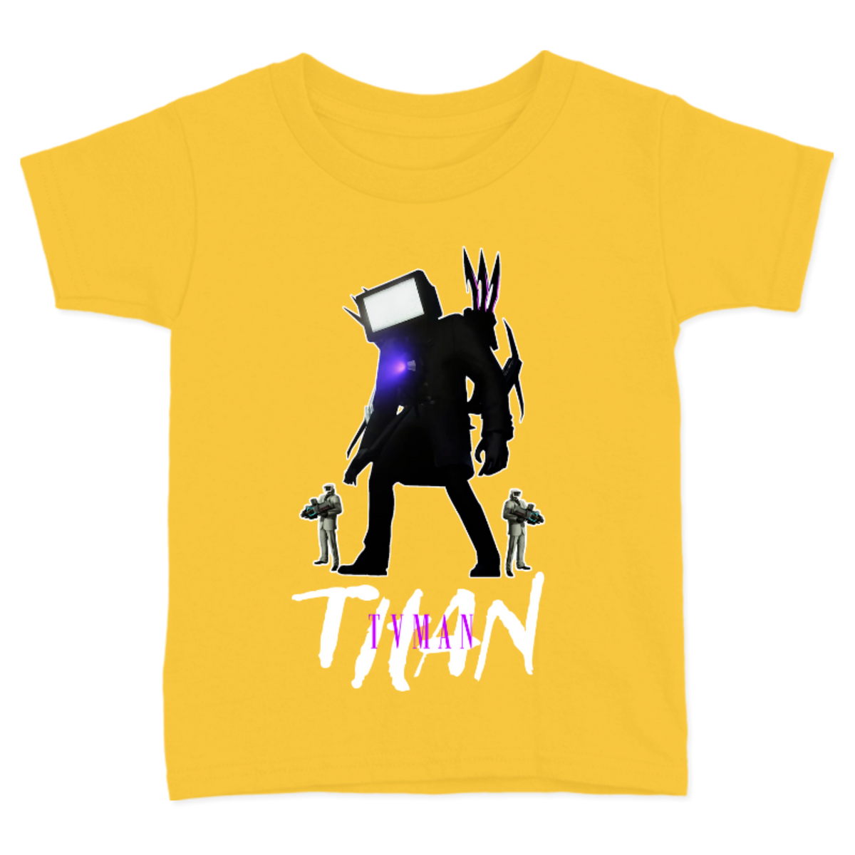 PLAYERA PARA NIÑOS UNISEX SKIBIDI TOILET TITAN SPEAKER TVMAN