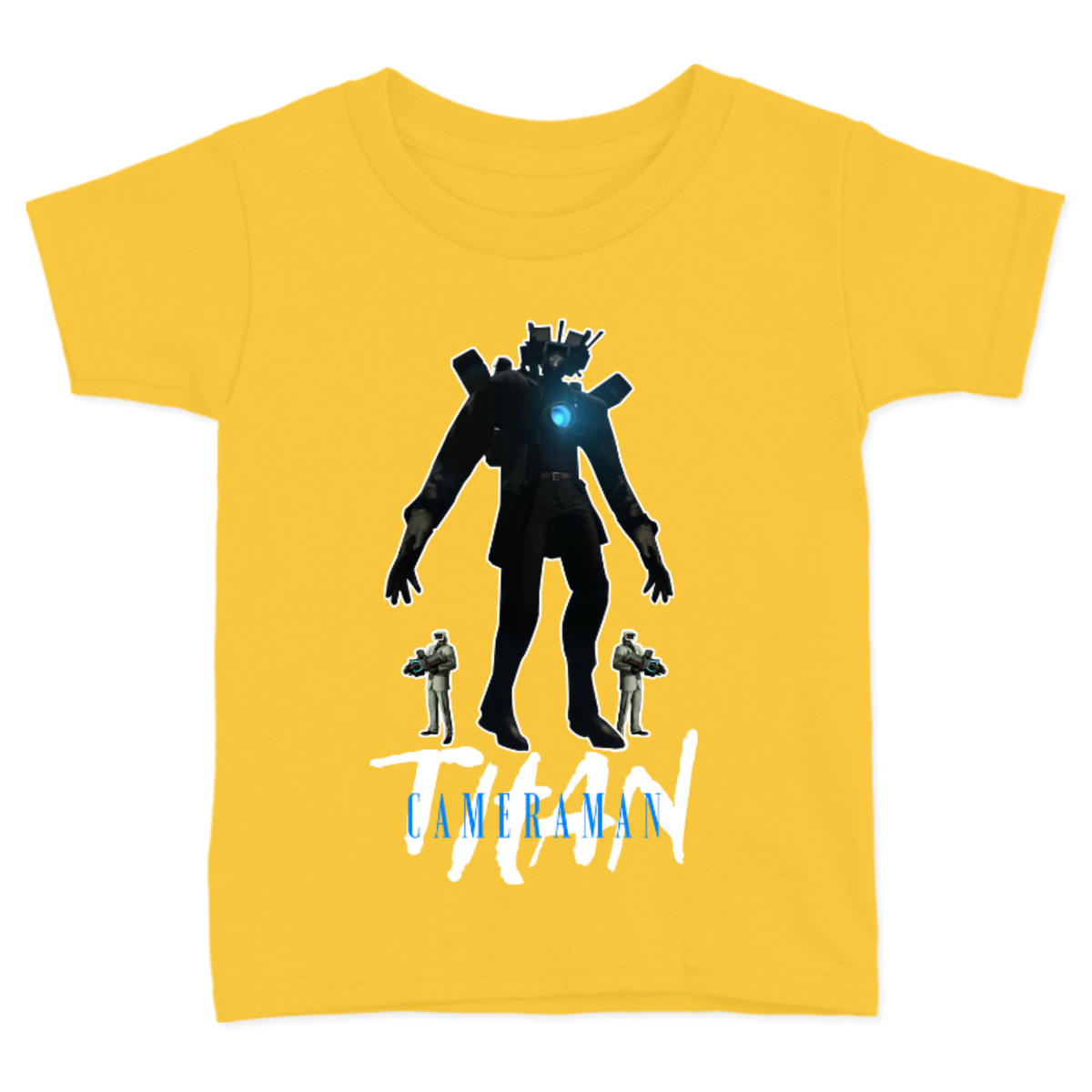 PLAYERA PARA NIÑOS UNISEX SKIBIDI TOILET TITAN CAMERAMAN