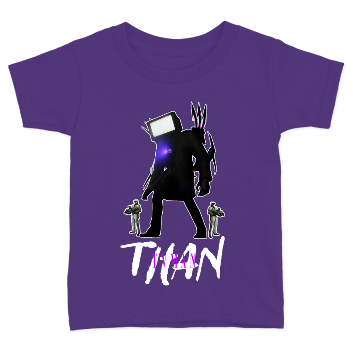 PLAYERA PARA NIÑOS UNISEX SKIBIDI TOILET TITAN SPEAKER TVMAN