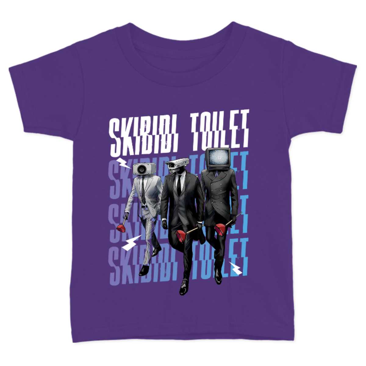 PLAYERA PARA NIÑOS UNISEX SKIBIDI TOILET