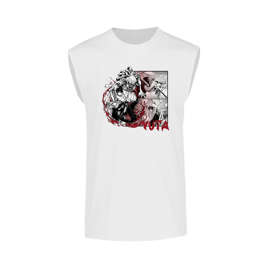 Camiseta Tank Top Jujutsu Kaisen Yuta Okkotsu Diseño Manga