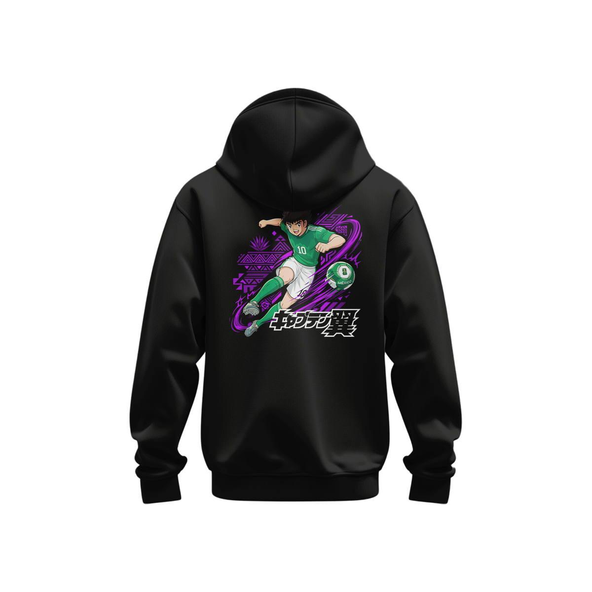 Sudadera Hoodie Capitán Tsubasa México Anime