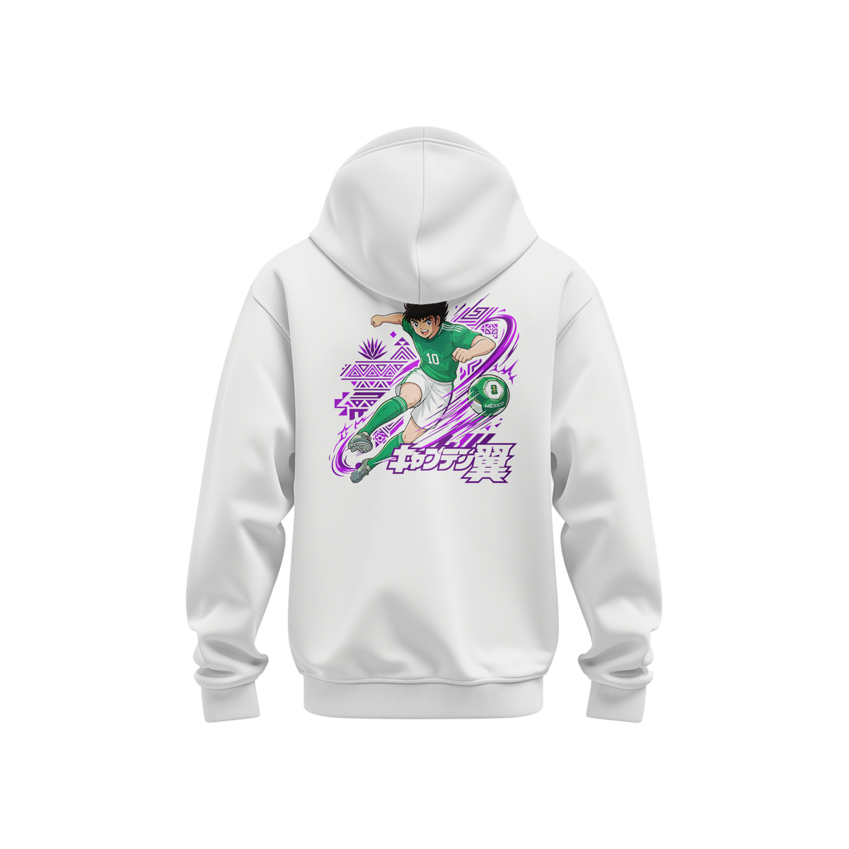Sudadera Hoodie Capitán Tsubasa México Anime