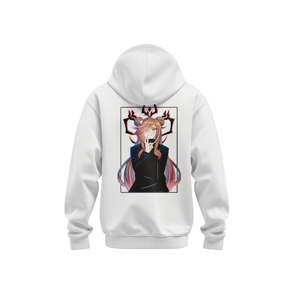 Hoodie jujutsu x renrize (white) - anime