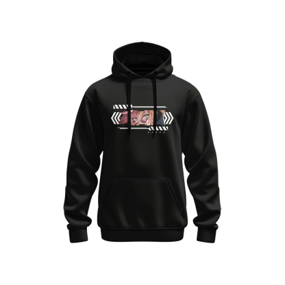 Hoodie gojo x renrize (black) - anime