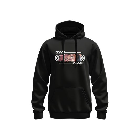 Hoodie gojo x renrize (black) - anime