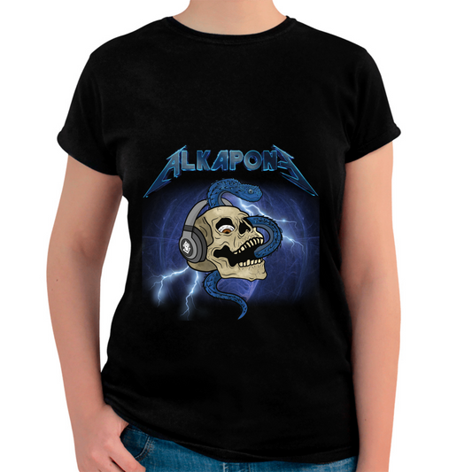 Metalica rayo con craneo alkapone