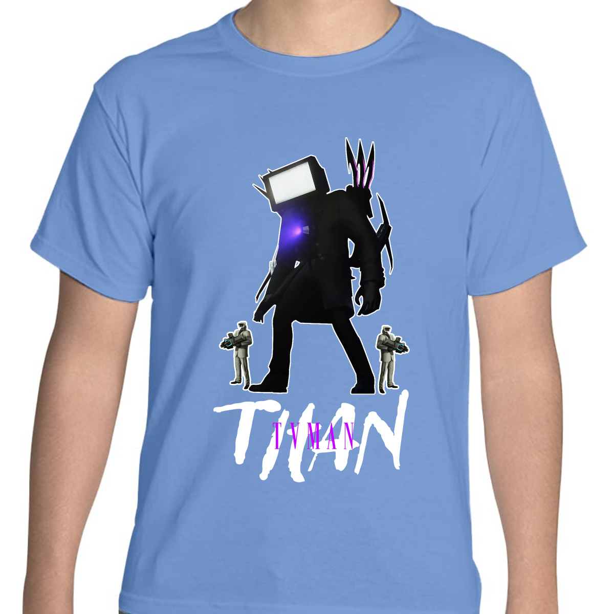 PLAYERA JUVENIL UNISEX SKIBIDI TOILET TITAN SPEAKER TVMAN
