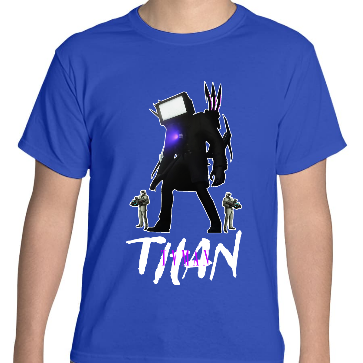 PLAYERA JUVENIL UNISEX SKIBIDI TOILET TITAN SPEAKER TVMAN