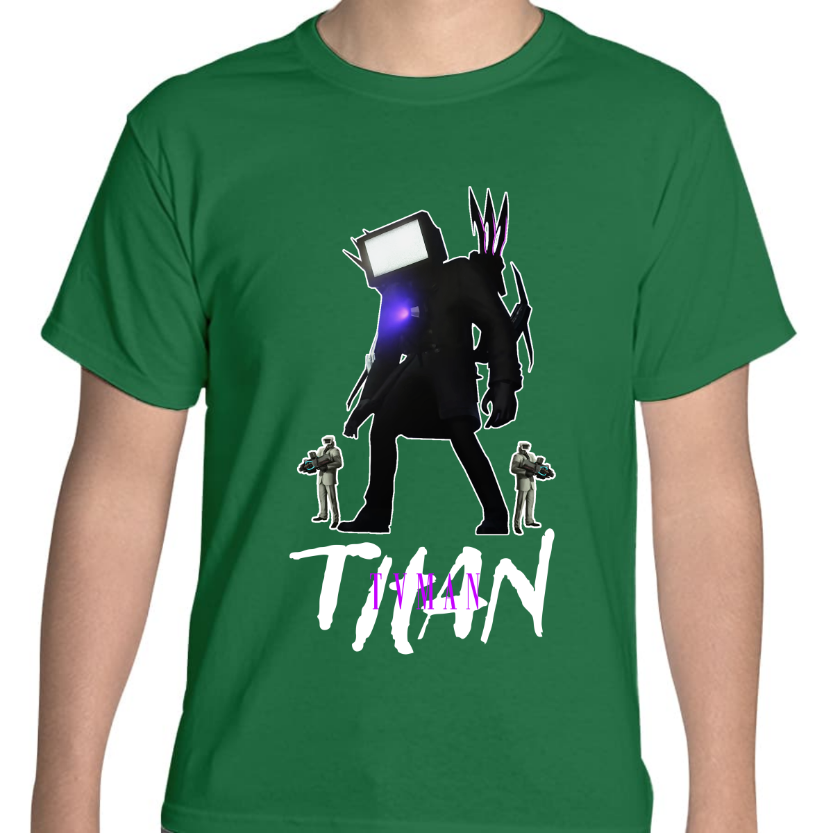 PLAYERA JUVENIL UNISEX SKIBIDI TOILET TITAN SPEAKER TVMAN
