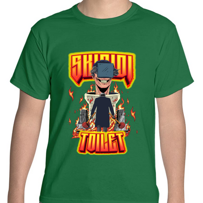 PLAYERA JUVENIL UNISEX SKIBIDI TOILETS WARS