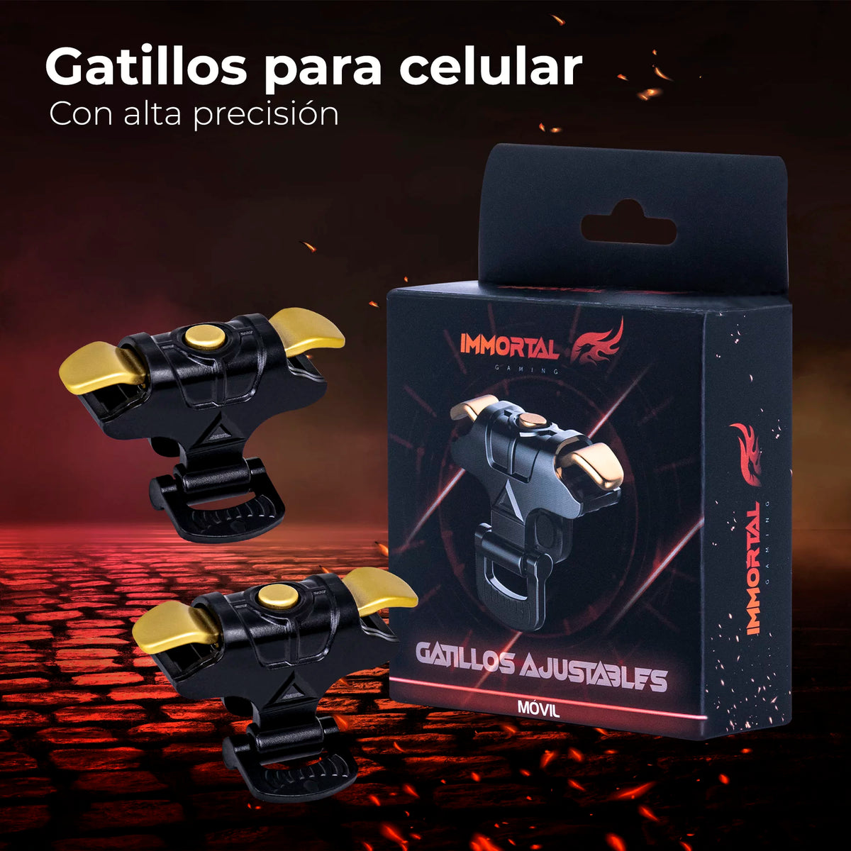 Gatillos Ajustables Gaming Immortal
